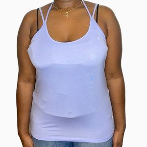 PINK Double Strap Camisole